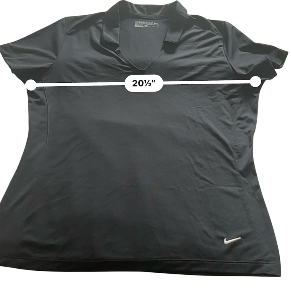 New Nike Golf Collared Fitted Dri-Fit Shirt XL - Picture 6 of 9